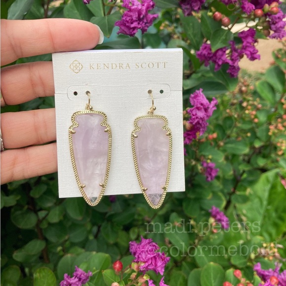 Kendra Scott Skylar Earrings in Amethyst - Picture 1 of 8